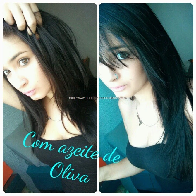 Azeite de Oliva no cabelo