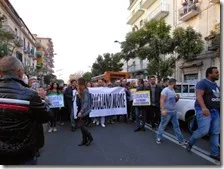 Manifestazione Secondigliano contro il degrado