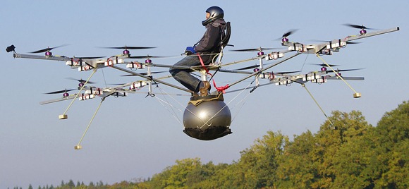 primer vuelo tripulado del mundo con un multicopter primer vuelo tripulado del mundo con un multicopter