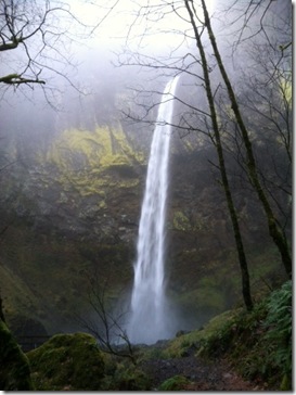 Gorge waterfall Feb 2012