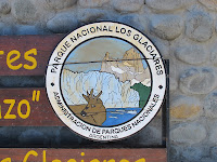 Parque Nacional Los Glacieres Sign