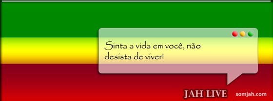 capa para fabook reggae frase Jah Live capa para fabook reggae frase Jah Live