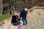 Polly and Jackson on the Hayride