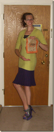 showing off the A and W bag cropped