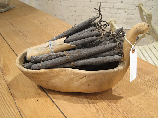 These dark candles are one of the store's signatures.