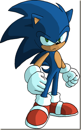 Sonic Is Not Amused Sonic Is Not Amused