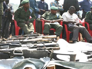 Une opération de récupération d'armes de guerre dans une province de la RDC