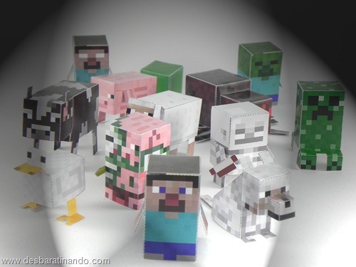 Paper Toys minecraft