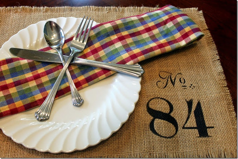 Burlap placemats 010