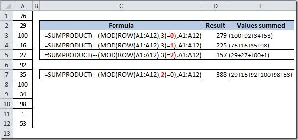 SUM_x_rows