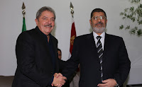Encontro com presidente egípcio Mohamed Morsi