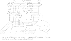 [AA]Tosaka Rin Point at (Fate)