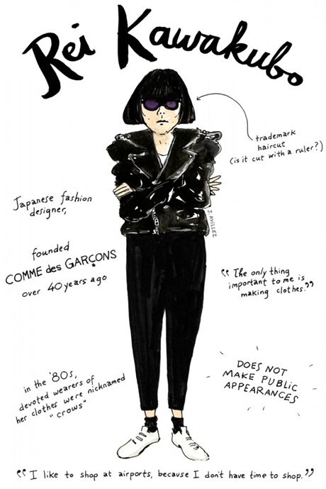rei kawakubo by joana avillez