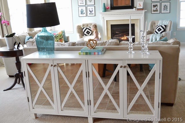 DIY Mirrored Cabinet DIY Mirrored Cabinet