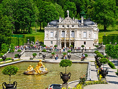 Palacio de Linderhof. Palacio de Linderhof.