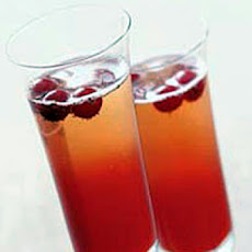 Crimson Spice Champagne Cocktail