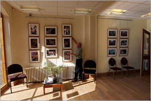 Dennis puts finishing touches to Brilliance of Brass exhibition