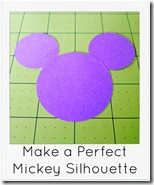 mickey silhouette