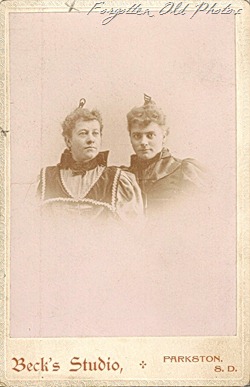 Emma and Friend Soloway Cabinet Card