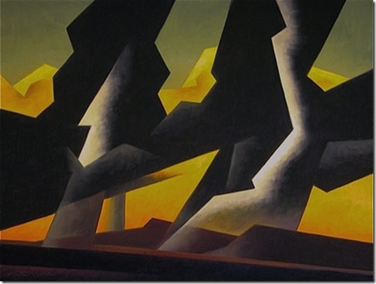 Two Strikes-Ed-Mell-Enkaustikos Two Strikes-Ed-Mell-Enkaustikos