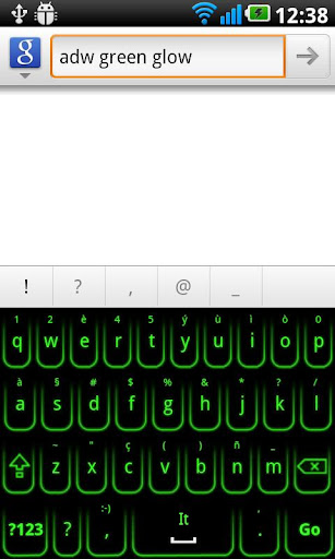 免費下載個人化APP|Green Glow Keyboard Skin app開箱文|APP開箱王