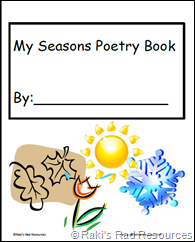 Seasons Poetry Journal Free