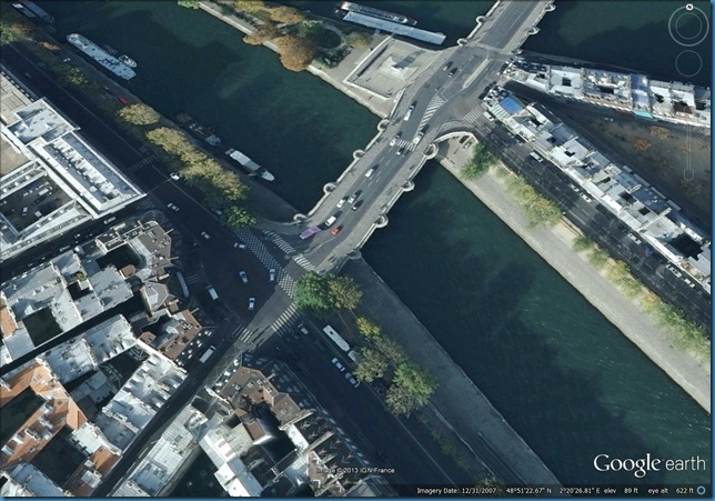 Google Earth Pont Neuf