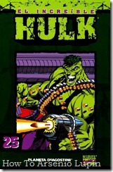 P00025 - Coleccionable Hulk #25 (de 50)