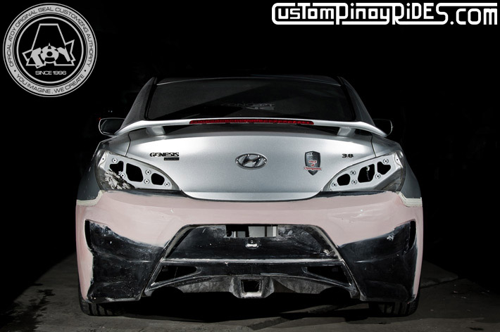 Atoy Customs Hyundai Genesis Amuse Vestito Body Kit Custom Pinoy Rides pic1