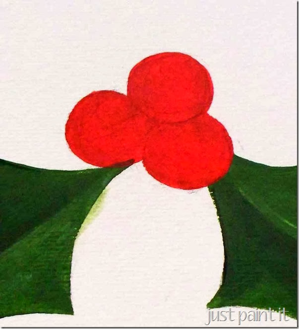 paint-holly-and-berries-G
