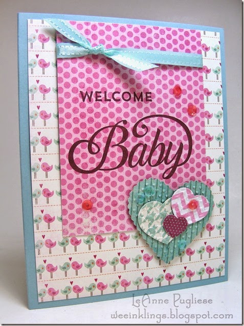 LeAnne Pugliese WeeInklings Celebrate Baby Stampin Up