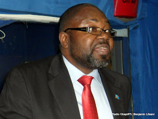 Hubert Kabasu Babu, Gouverneur du Kasaï occidental et président de l’Association des provinces de la RDC. Radio Okapi/Ph. Benjamin Litsani