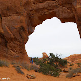 Sand Dunes Arch - Arches National Park -   Moab - Utah
