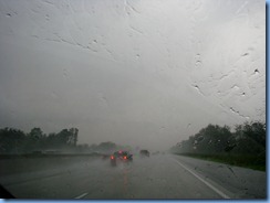 8003 I-75 Georgia rain storm