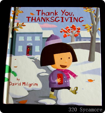 thank you thanksgiving book