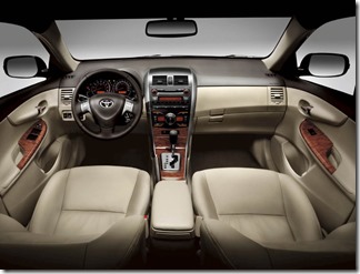 novocorolla interior