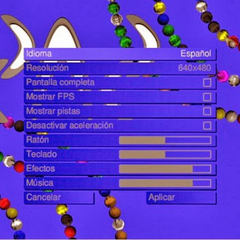 ZAZ un juego en el cual podremos resolver puzzles con bolas de una manera dinámica.
