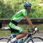 Chinese Fu Xing from the Herbalife Marco Polo Cycling Team training near Kuala Lumpur for the Tour de Langkawi. (Photo: Remko Kramer)