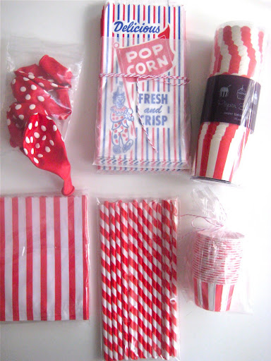 Fun red and white items from Shop Sweet Lulu!