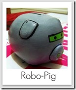 robot piggy bank