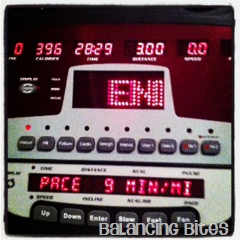 Three Mile Treadmill Run Three Mile Treadmill Run