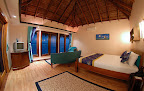 water bungalow camera da letto