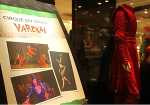 Exposição de Figurinos do Cirque du Soleil Varekai. Abertura-Exposição-do-Cirque-de-Solei-no-Shopping-