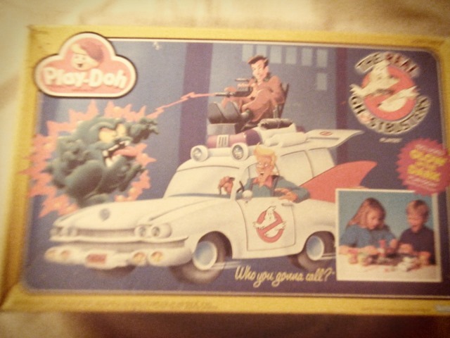 Ghostbusters Play-Doh Front Side