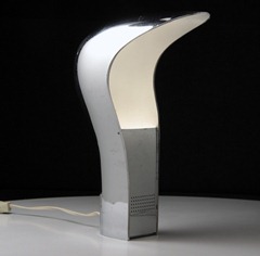 Lamperti - Casati and Ponzio Studio D.A. - Pelota table lamp, mirrored chrome