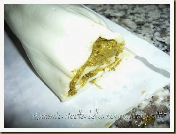 Rotolo di mozzarella con crema di broccoletti al naturale (5)