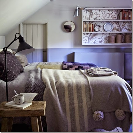 Softly-coloured-bedroom-with-mismatched-layered-bedding Softly-coloured-bedroom-with-mismatched-layered-bedding