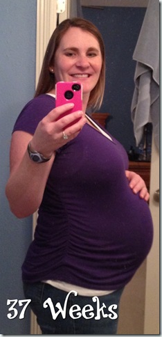 37 weeks blog