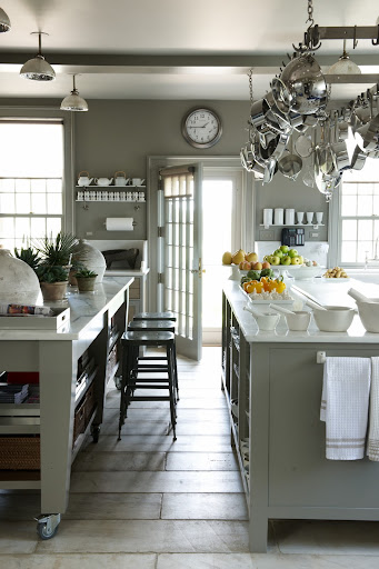 Martha's kitchen in Bedford is always the picture of organization. Martha's kitchen in Bedford is always the picture of organization.