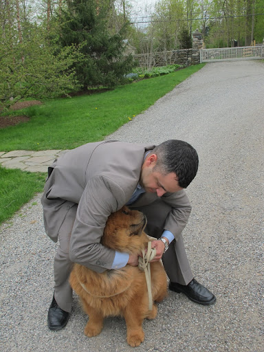 Say, Rock, is this the hand to paw combat training?